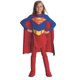 thumbnail image 1 of Disfraz infantil de Supergirl, talla M, rubíes, 1 of 2