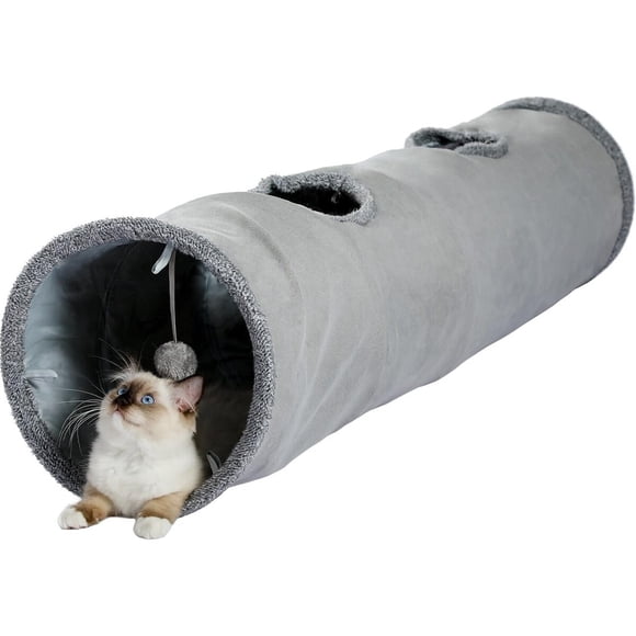 Túnel para Gatos PAWZ Road Plegable con 2 Aberturas