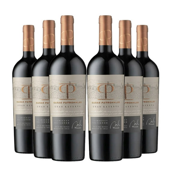 6 Vinos Gran Reserva Cabernet Sauvignon, 750 ml, 14%