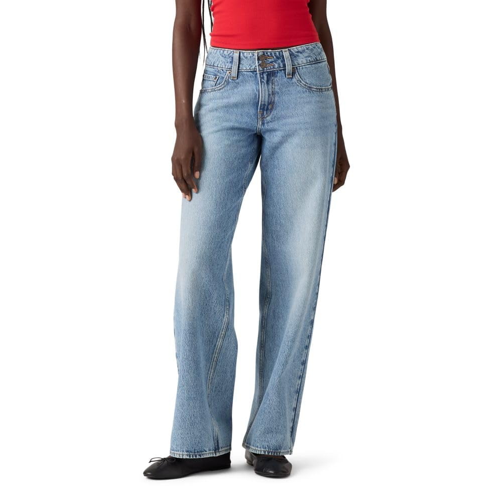 Jeans Superlow Twisted Vibe Sin Elasticidad Para Mujer De Levi's, Talle 26