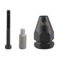 Magideal - Adaptador Eléctrico De Para Tuercas De Remache M3 A , Accesorios Para Herramientas, Accesorio De Taladro De Remache, Mandril De Material Acero De M5