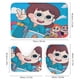 thumbnail image 3 of ¡Vamos, Mandy!-theme 4-Piece Shower Curtain Set with Rugs, Waterproof Bathroom Decor Set Includes Bath Mat, U-Shaped Rug, Toilet Lid Cover and Curtain with Hooks, 3 of 6