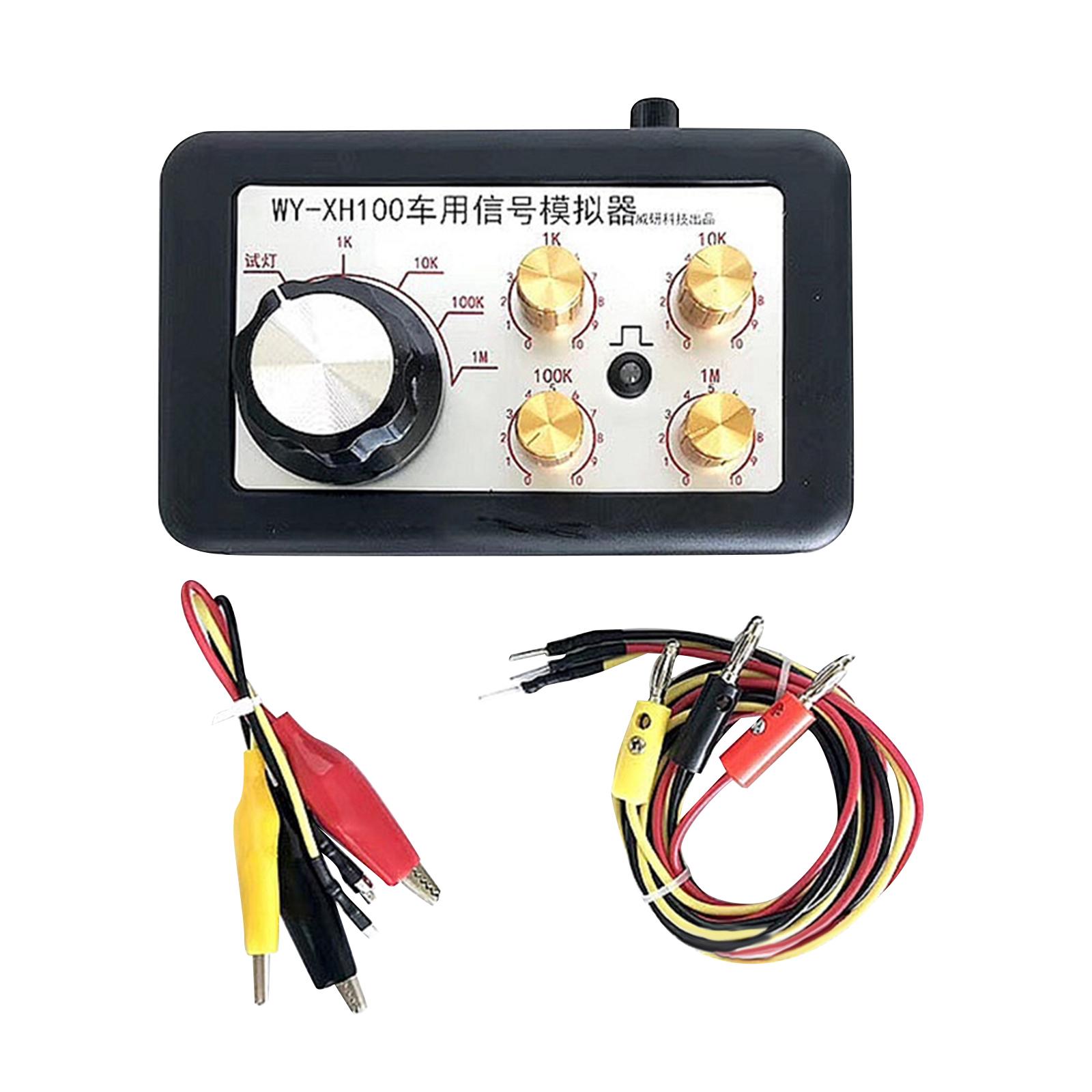 Magideal - Simulador De Señal De Automóvil Para Camión, Motocicleta, Barco, Probador De Simulación De Función De Luz De Prueba De Presión De Riel De Cigüeñal.