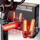 thumbnail image 1 of Luz trasera para bicicleta BLITZU 2024 Cyborg 120T USB-C recargable, 1 of 6