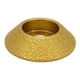 thumbnail image 4 of Disco Diamantado Biselado 45º Esmeril Granito Marmol Dorado Oscuro, 4 of 7