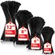thumbnail image 1 of Bridas HAVE ME TD 2000 piezas Tamaños surtidos Nylon Negro, 1 of 7