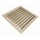 thumbnail image 2 of Celosía Ventilación Pvc Plana 20x20 Cm Beige 10un Dvp, 2 of 3