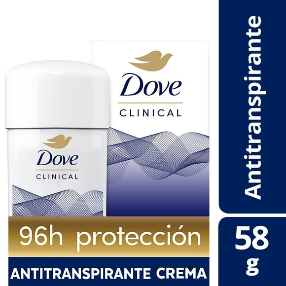 Desodorante Crema Dove Clinical Original Mujer, 58 g