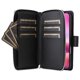 thumbnail image 3 of Funda Cartera con Cremallera y Correa para Samsung Galaxy S24 Ultra Soporte y Tarjetero Negro, 3 of 6