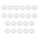 thumbnail image 4 of 10 pares de ganchos para la oreja de silicona antideslizante para gafas de sol blanco, 4 of 5