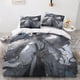 thumbnail image 2 of Juego de 3 piezas con estampado de serpiente, ropa de cama impresa en 3D, funda de almohada, cremallera oculta, funda nórdica de microfibra con animales de IA para adultos y niños., 2 of 3