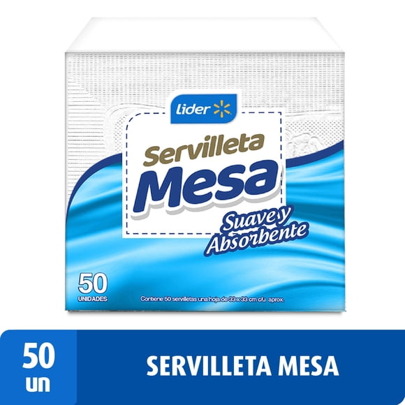 Servilletas Mesa 33x33 cm, 50 Un
