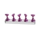 thumbnail image 1 of Soporte De Acrílico Para Práctica De Uñas, Soporte De Exhibición Para Exhibición De Dedos, Maquillaje, Galvanoplastia, Rosa, 1 of 5