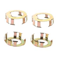 Ioensy - 4 Retenedores De Tuerca De Eje De Remolque, Accesorios Profesionales Resistentes Para Caravanas Y Barcos.