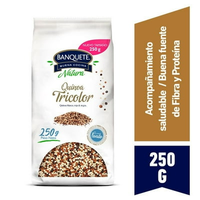Quínoa Tricolor Bolsa 250 G Banquete