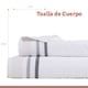 thumbnail image 4 of Set 2 Toallas Lignes 100% Algodón/450 grs Gris, 4 of 4