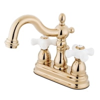 Grifo De Lavabo Kingston Brass Heritage, Juego Central De 4 Pulgadas
