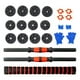 thumbnail image 4 of Mancuernas Ajustables 20kg 12 Pesas Barra Recta 2 En 1 Color Negro, 4 of 10