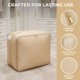 thumbnail image 5 of 1 Paquete de Almacenamiento de Ropa, Bolsa de Almacenamiento Visible, Bolsa de Mudanza para Organizar el Dormitorio, Organizadores de Armario y Almacenamiento con Asas Albaricoque 20.5*16.5*11.8in, 5 of 6