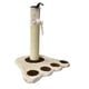thumbnail image 1 of Rascador De Patita Beige Para Gatos Con Juguete Colgante, 1 of 3