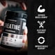 thumbnail image 2 of Suplemento de creatina Jacked Factory monohidrato de creatina 250 g, 2 of 3