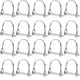 thumbnail image 1 of Pasador de enganche de remolque, pasadores de seguridad con cable, pasador de enganche de seguridad, pasador de remolque de arco de 6 mm de diámetro x 50 mm para jardín (20), 1 of 7