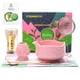 thumbnail image 1 of Juego de batidores para matcha Dishware TEANAGOO, cerámica, color rosa, 510 ml, 1 of 8