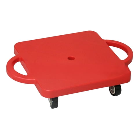 Ioensy - Sports Scooter Board Con Handles Sitting Scooter Para Actividades Al Aire Libre Gym Red