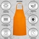 thumbnail image 3 of Delantal Green Lifestyle Professional Chef, paquete de 120, naranja, 3 of 6