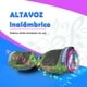 thumbnail image 2 of Hoverboard skate eléctrico con altavoz inalámbrico y luces LED adecuado para niños, niñas y niños para uso en interiores y exteriores, 2 of 3