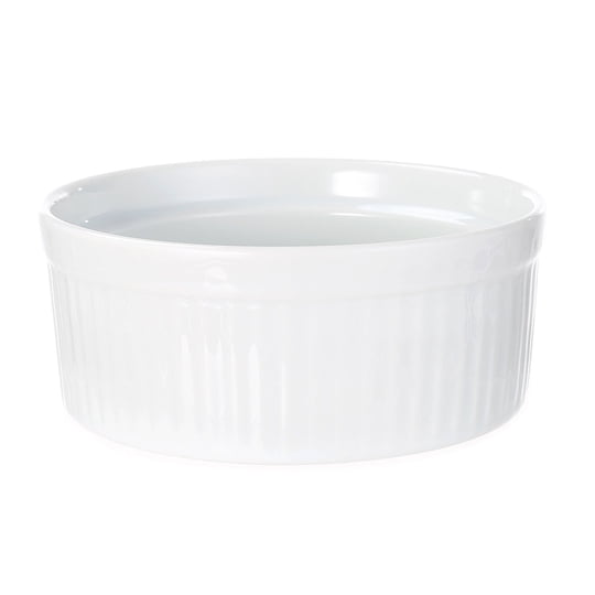 Flanera Individual 1 Pieza Porcelana Blanco 1 Un Mainstays