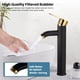 thumbnail image 5 of Grifo de baño monomando para lavabo de un solo orificio con líneas de suministro de agua, 5 of 7