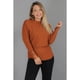 thumbnail image 1 of Sweater Mujer Manga Larga Murciélago Tejido Botones 6020, 1 of 4