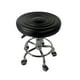 thumbnail image 2 of Silla Taburete Giratorio 5 Ruedas Reposa Pies Negro, 2 of 3