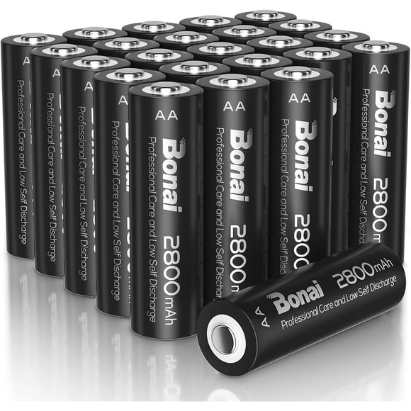 Batería AA Recargable BONAI 2800mAh NiMH Pack 24