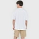 thumbnail image 2 of Polera Hombre Lisa Oversize Color Blanco Corona, 2 of 5
