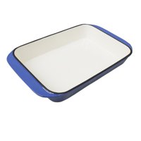 Briva Iron - Asadera De Hierro Enlozada Azul 35 Cm