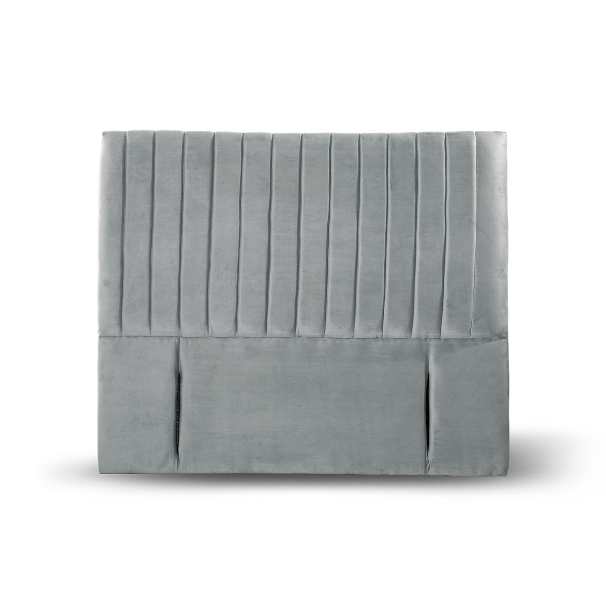 Latam Home - Respaldo Sorrento Tela Gris 2 Pza