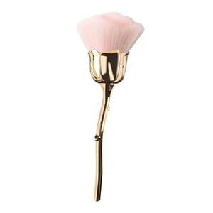 Genérico - Brocha Para Polvos Sueltos, Brocha Suave Para Cara Rosa, Brocha Para Polvos Para Maquillaje, Colorete En Polvo, Estilo A