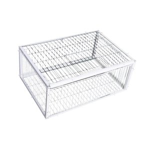 Magideal - Jaula Trampa Para Palomas, Suministros Portátiles Para Pájaros, Fácil Montaje, Entrada De Una Sola Vía L