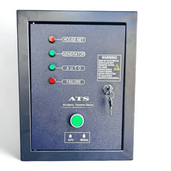Tablero Ats Para Generador Diésel 5-10 Kva Trifasico 5 Pines