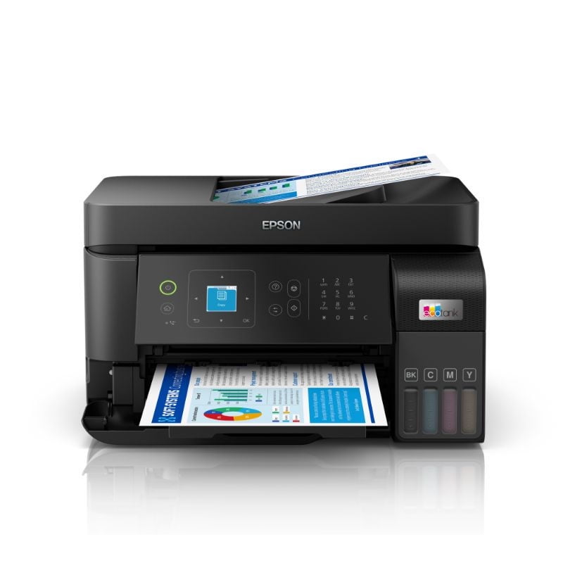 Epson - Impresora Multifuncional Inyección De Tinta L5590 Negro