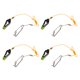 thumbnail image 4 of 4pcs Power Grip Plus Release Clip Downrigger Con 17" Leader Long Line Snaps, 4 of 5