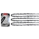 thumbnail image 1 of Cadena de motosierra EXCELFU de 10 pulgadas para Craftsman Greenworks, etc., paquete de 3, 1 of 8