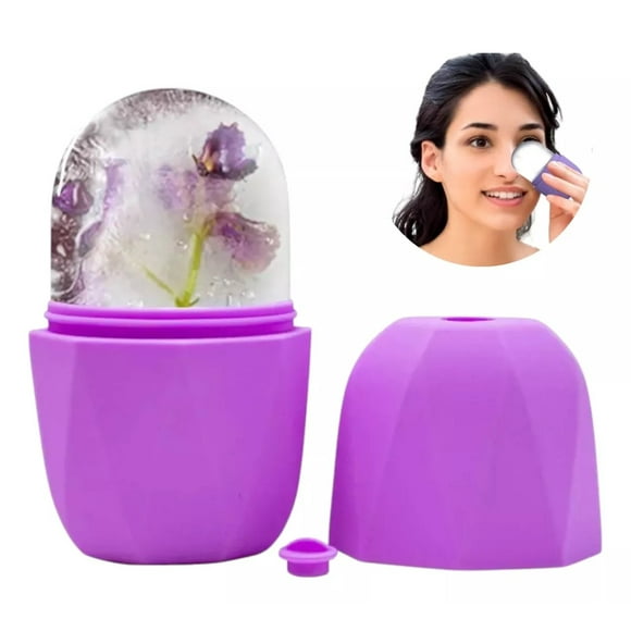 Rodillo De Hielo Skincare Molde Silicona Para Cara Y Ojos