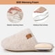 thumbnail image 3 of Zapatillas sin cordones EverFoams Fuzzy para mujer, color crema, blanco, 5-6 EE. UU., 3 of 9