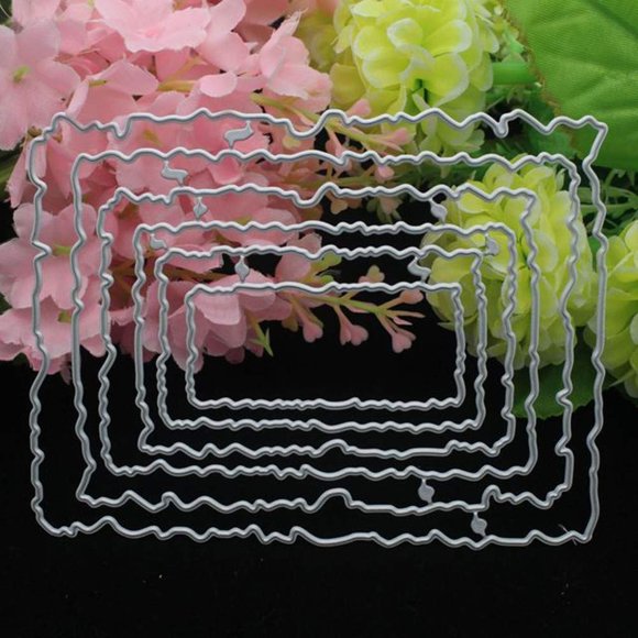 Troqueles de Corte Armear Acero al Carbono Rectangular 12 x 9 cm