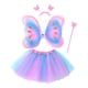 thumbnail image 4 of Conjunto De Disfraz De Hada Y Mariposa Para Niñas, Para Princesa, Cosplay, Navidad, Vacaciones, 4 of 5
