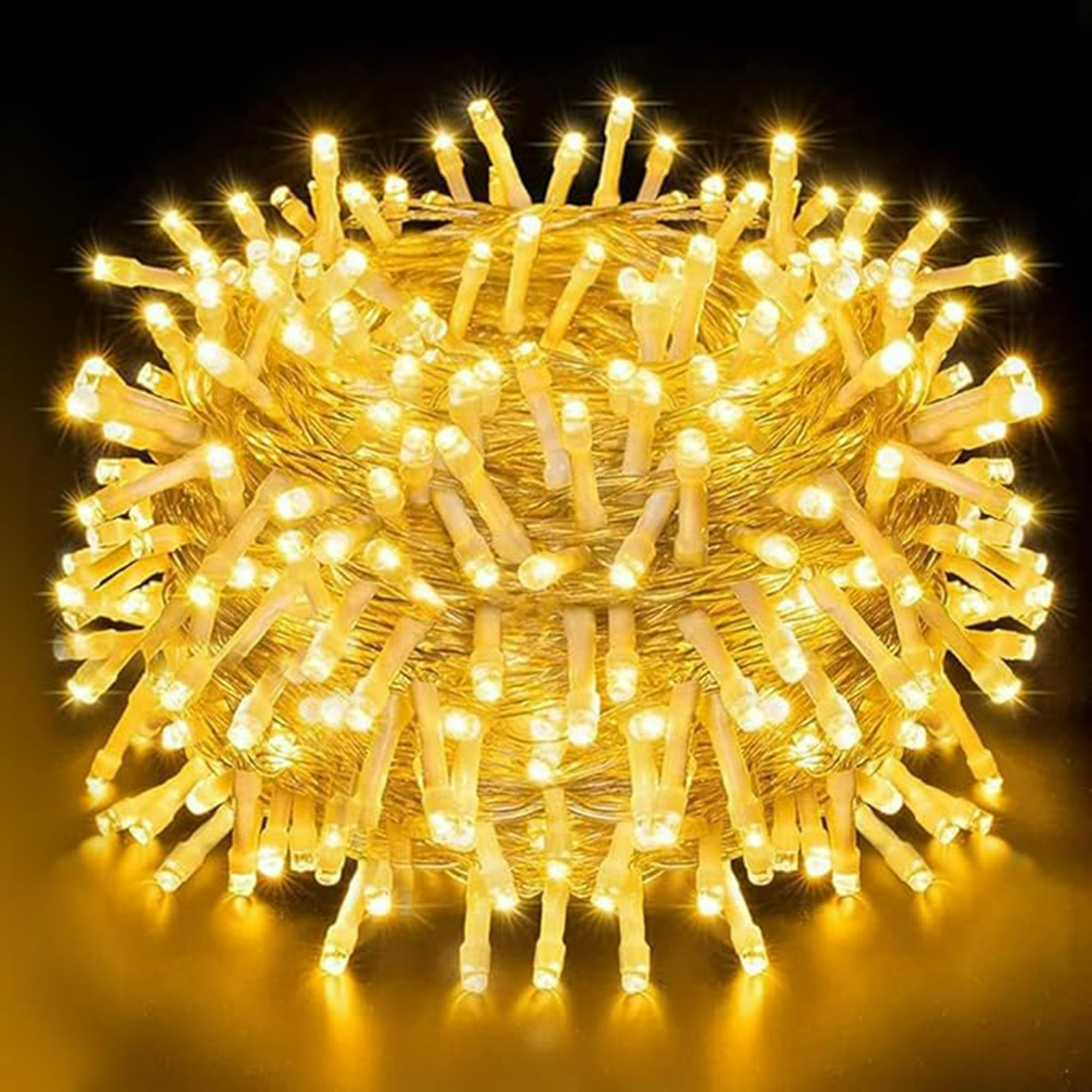 Veat00l - Cadena De Luces Led De 10m Con 100 Bombillas Y 8 Modos De Iluminación - Perfecta Para Interiores, Navidad, Fiestas Y Decoración De Patio - Crea Un Ambiente Festivo