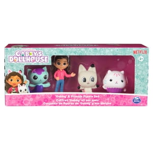 Pack 4 Mini Figuras De La Casa De Muñecas De Gabby